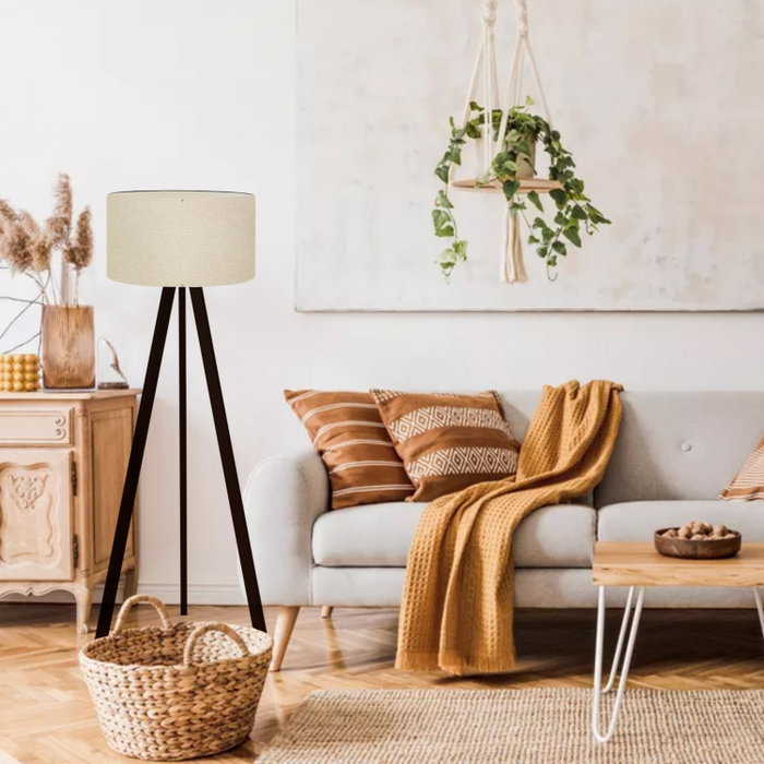 Opviq Lámpara de Pie AYD-2804 Beige Opviq Lámpara de Pie AYD-2804 Beige